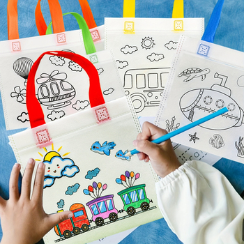 Τσάντες Δώρων DIY από ύφασμα μιμημένου σουέτ, συσκευασία δώρου, χαριτωμένα διακοσμητικά για πάρτι τέχνης