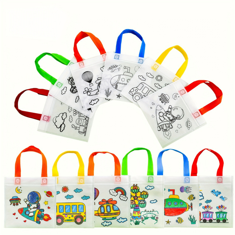 Τσάντες Δώρων DIY από ύφασμα μιμημένου σουέτ, συσκευασία δώρου, χαριτωμένα διακοσμητικά για πάρτι τέχνης