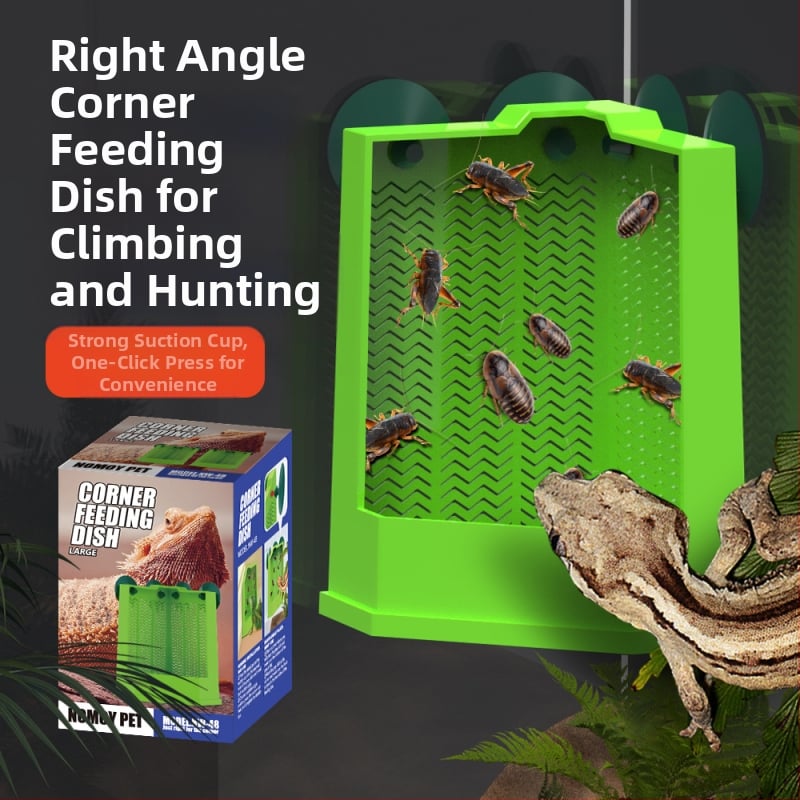 Δοχείο τροφής για ερπετά με βεντούζα και δυνατότητα κρέμασης – NOMOYPET
