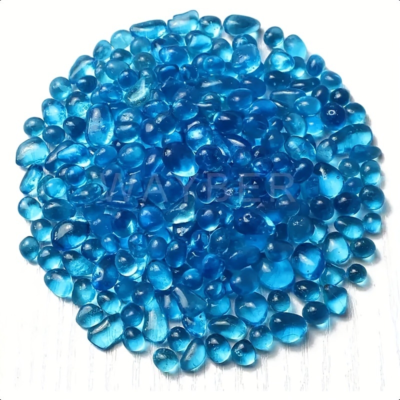 Substrat pentru acvariu din sticlă, piatră în formă de ou de gâscă, Nr. articol jd601100169133726