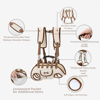 Ceļošanai mājdzīvniekiem paredzēta soma ar krūšu crossbody dizainu — Oxford audums, vienkrāsains raksts, izcelsme Zhejiang, cietība vidēja līdz maigai