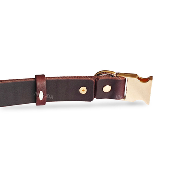 Κολάρο σκύλου από δέρμα βοδινού | Υλικό: Δέρμα βοδινού; Προορίζεται για: σκύλους; Κωδικός: 185