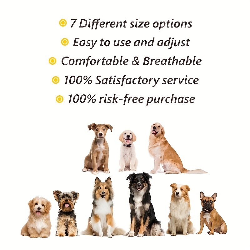 Suņa mute - pret kodumu un riešanu, plastmasas, universāla pielāgošana