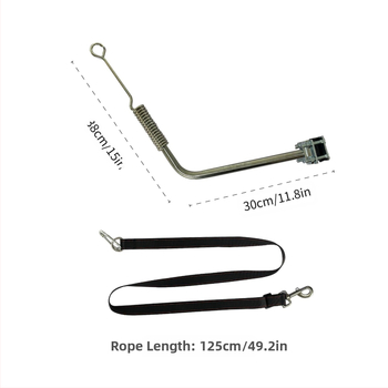 Λουρί σκύλου από ανοξείδωτο ατσάλι, PETALENT, καθολική χρήση, μοντέλο SCL9462B