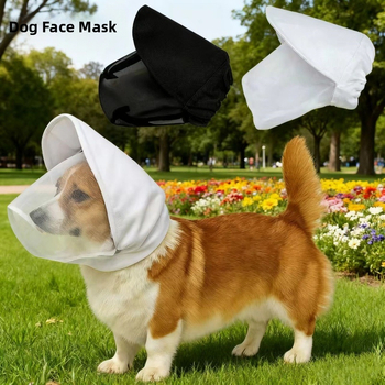 Μούζλε για σκύλους από νάιλον, κάλυμμα κεφαλής – προστασία από δαγκώματα και τσιμπήματα εντόμων