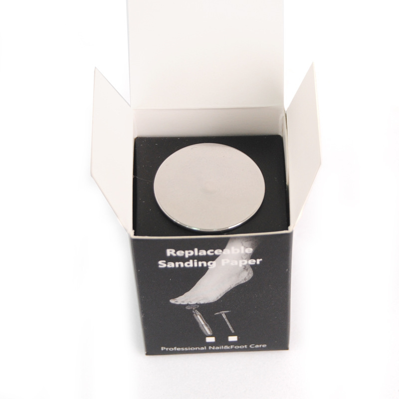 Disk na pilovanie nechtov pre otáčavý hriadeľ – Bo Zhuan nerezová oceľ, Ø25 mm, 6 g, odstraňovanie odumretej kože pre pedikúru