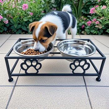 Rozsdamentes acélból készült kutyatálak – kettős tál készlet, Származás: Kína, Határokon átívelő kizárólagos ellátás, Háziállat etetőeszközök