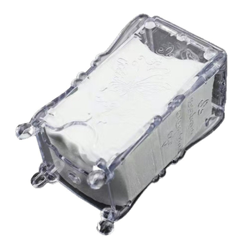 Manikiūro vatos pagalvėlių laikymo dėžutė su dangčiu, dulkių apsauga (Kodas: Adan-178, Medžiaga: Kita, Prekės ženklas: Kita, Importuota: Ne)