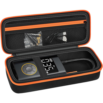 Портативна чанта за съхранение на помпа за гуми HP037, Oxford плат + EVA + Jiawei плат, конструкция: горещо пресован EVA + шиене, носим капацитет 0,5 кг