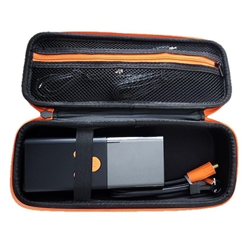 Портативна чанта за съхранение на помпа за гуми HP037, Oxford плат + EVA + Jiawei плат, конструкция: горещо пресован EVA + шиене, носим капацитет 0,5 кг