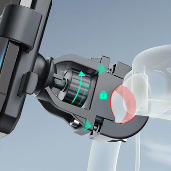 Държач за велосипед за телефон, ABS материал, модел DD-F7C, стил прост, марка Unique