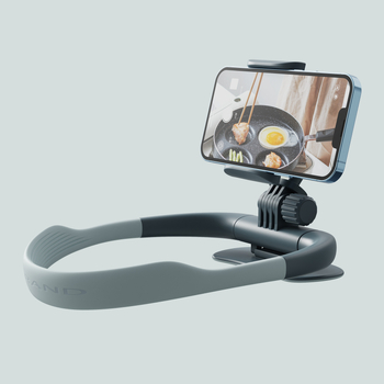 Lazy bracket Държач за телефон с висяща шия – за нощно шкафче и бюро, гъвкав пластмасов универсален държач
