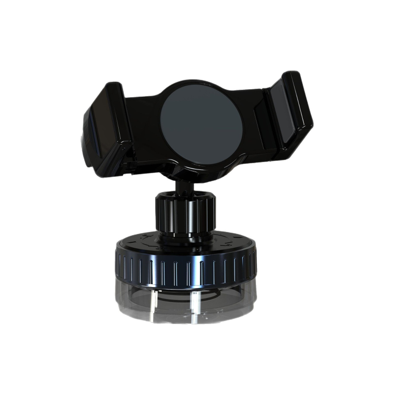 Telefona turētājs ar 360° rotāciju un vakuuma piespiedienu (piestiprinājums ar sūkņa pamatu, bez barošanas, der priekšējam stiklam)