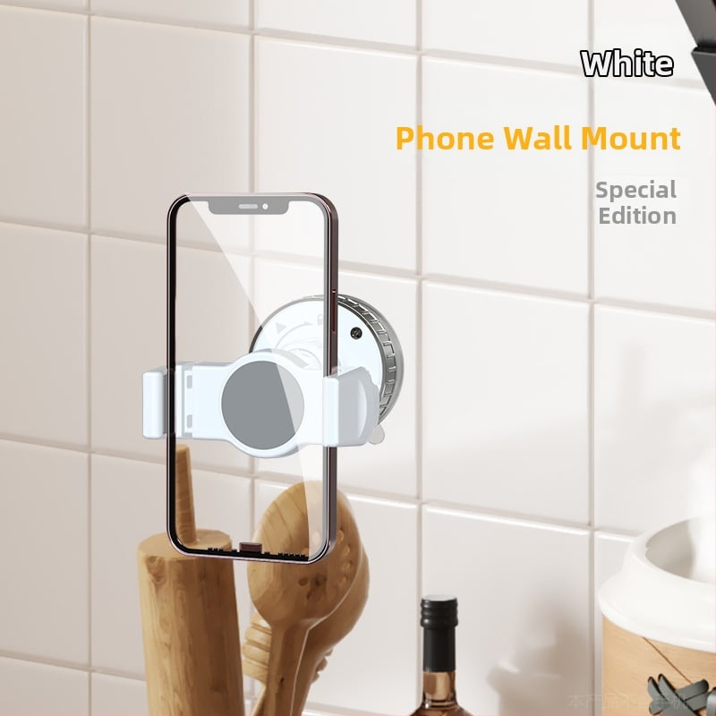 Telefona turētājs ar 360° rotāciju un vakuuma piespiedienu (piestiprinājums ar sūkņa pamatu, bez barošanas, der priekšējam stiklam)