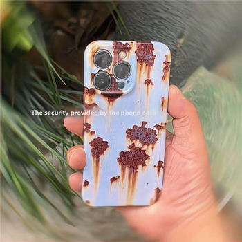 Θήκη κινητού με στίγματα ψευδο-ζίνκ και εφέ ραγισμένου, ανθεκτική στην πτώση, Σειρά 1, Κωδικός προϊόντος 000000, Μάρκα: Χωρίς μάρκα/Χωρίς κατατεθεμένο εμπορικό σήμα