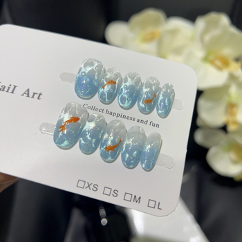 Νύχια τέχνης αυτοκόλλητα – XINBEINAIL; μοτίβα 90433, 90432, 7293584; στυλ: γλυκό, υπερλεπτές και χωρίς ίχνη, φορέσιμες
