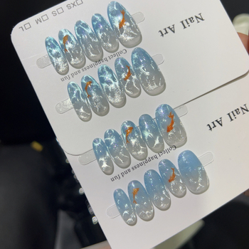 Νύχια τέχνης αυτοκόλλητα – XINBEINAIL; μοτίβα 90433, 90432, 7293584; στυλ: γλυκό, υπερλεπτές και χωρίς ίχνη, φορέσιμες