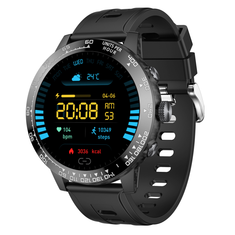 Ceas inteligent G303 cu apeluri Bluetooth, poziționare GPS, monitorizare ritm cardiac, tensiune arterială și saturație de oxigen în sânge