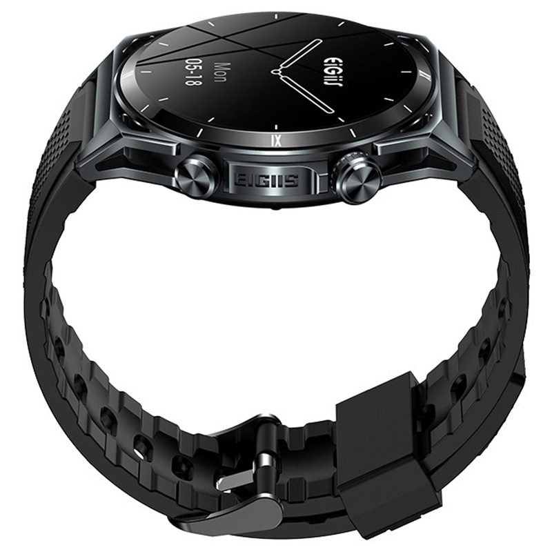 Ceas inteligent cu apeluri Bluetooth, ritm cardiac, tensiune arterială, monitorizare a somnului și pedometru