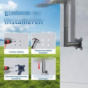 Μεταλλικό στήριγμα GEN2 A30 για εξωτερική χρήση, χάλυβας, συγκόλληση