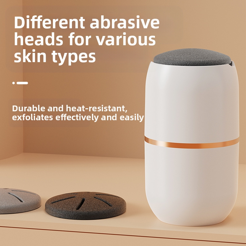 Elektronikus lábreszelő otthoni használatra, gel kapszula rendszerrel – halott bőr és tyúkszem eltávolítása