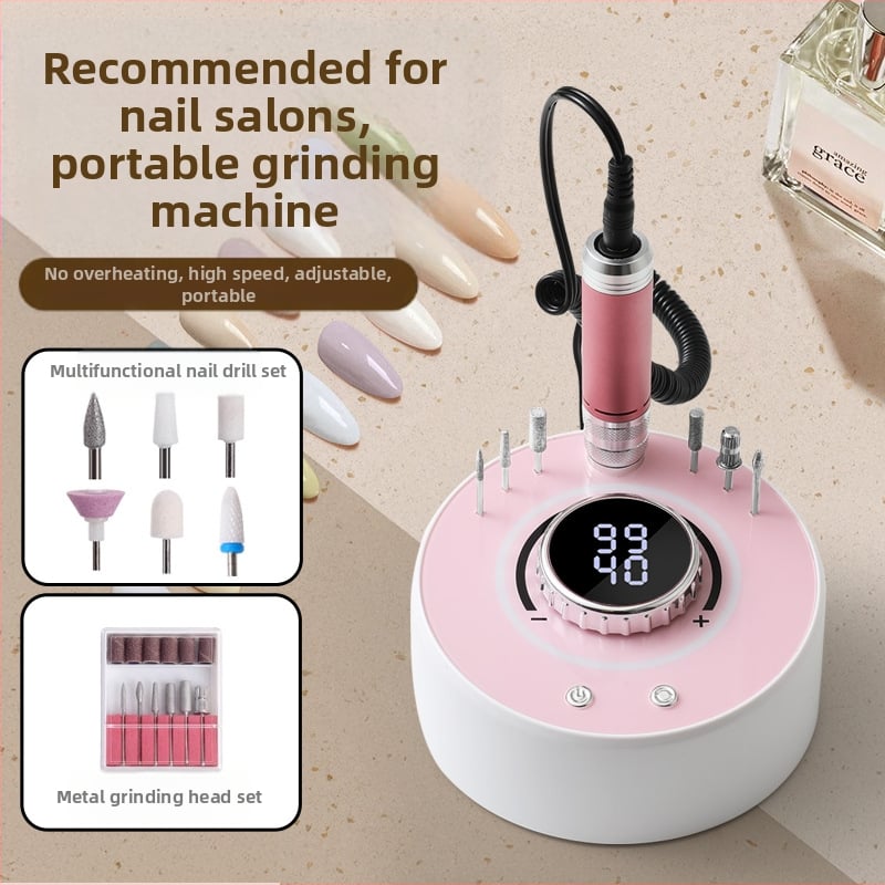 Nagu frēze QK-169A, 36000 RPM, 630 g, nagu griešana un pulēšana, metāls + ABS + elektronikas komponentes