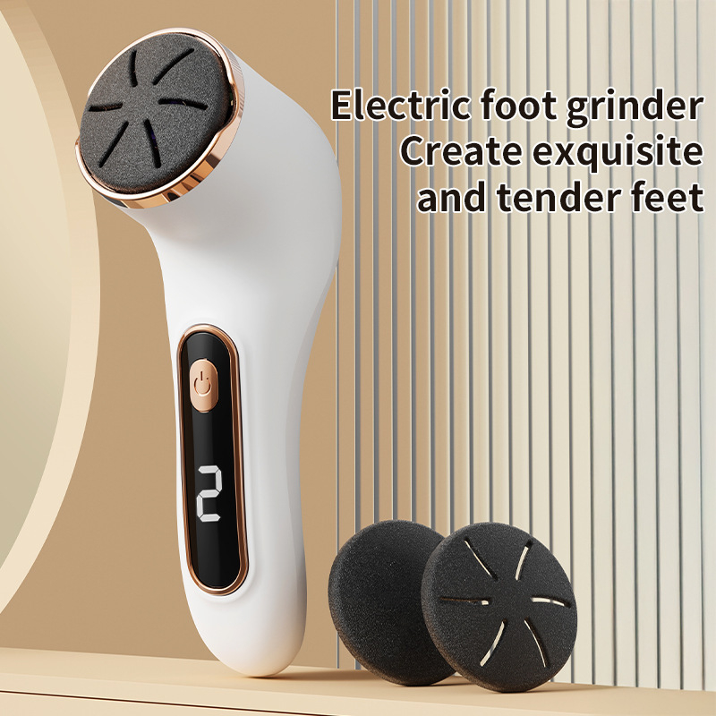 Elektromos lábápoló készülék – eltávolítja a holt bőrt, porfelszívó, vízálló pedikűr eszköz – Modell 000, Márka Neutral, bevezetés 2025
