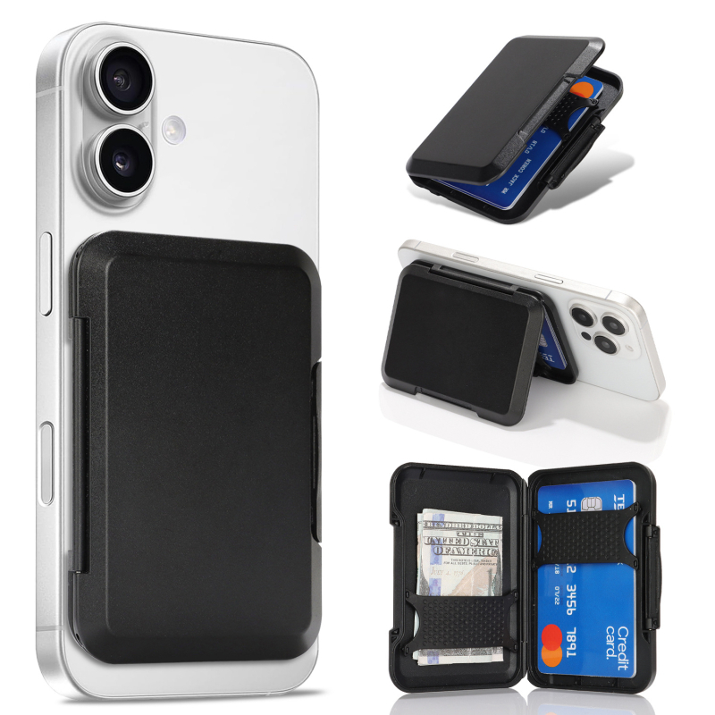 MagSafe μαγνητική θήκη καρτών για συσκευές Apple | Υλικό PC • Χειροποίητο • Δυνατότητα προσαρμογής • Μαγνητικό