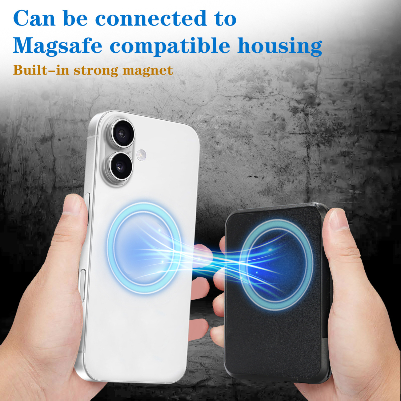 MagSafe μαγνητική θήκη καρτών για συσκευές Apple | Υλικό PC • Χειροποίητο • Δυνατότητα προσαρμογής • Μαγνητικό