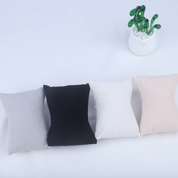 PU кожена възглавничка за часовник за дисплей, предназначена за опаковка на подаръци и бижута, на склад