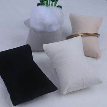 Μαξιλαράκι προβολής ρολογιών από PU δέρμα, για συσκευασία δώρου και κοσμημάτων, διαθέσιμο