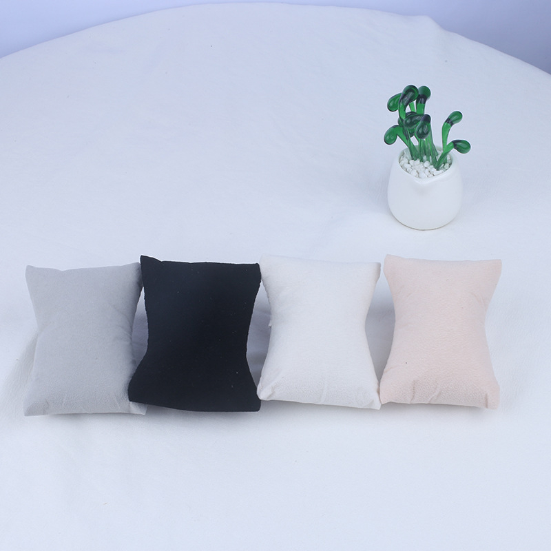 PU кожена възглавничка за часовник за дисплей, предназначена за опаковка на подаръци и бижута, на склад