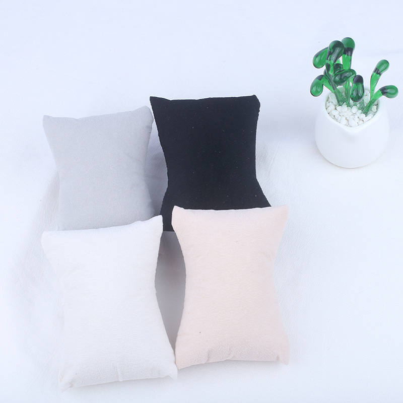 PU кожена възглавничка за часовник за дисплей, предназначена за опаковка на подаръци и бижута, на склад