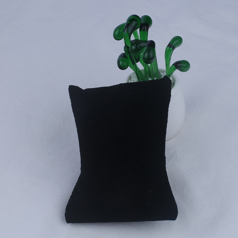 PU кожена възглавничка за часовник за дисплей, предназначена за опаковка на подаръци и бижута, на склад