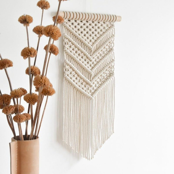 Σετ DIY για χριστουγεννιάτικο δέντρο – πλεκτή βαμβακερή διακόσμηση από σχοινί, στυλ Ευρώπη-Αμερική, για τα Χριστούγεννα