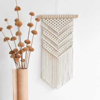 Σετ DIY για χριστουγεννιάτικο δέντρο – πλεκτή βαμβακερή διακόσμηση από σχοινί, στυλ Ευρώπη-Αμερική, για τα Χριστούγεννα