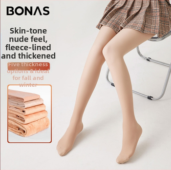 Velūrinės formuojančios pėdkelnės, vidutinio storio, 70–80% poliesterio, fleece pamušalas