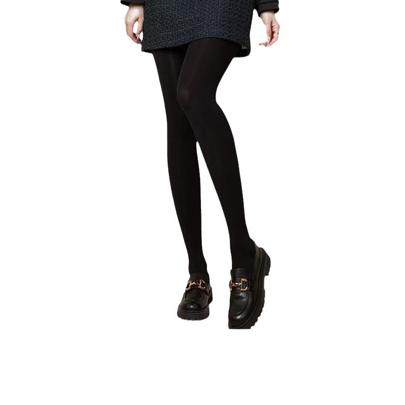 Velūrinės formuojančios pėdkelnės, vidutinio storio, 70–80% poliesterio, fleece pamušalas