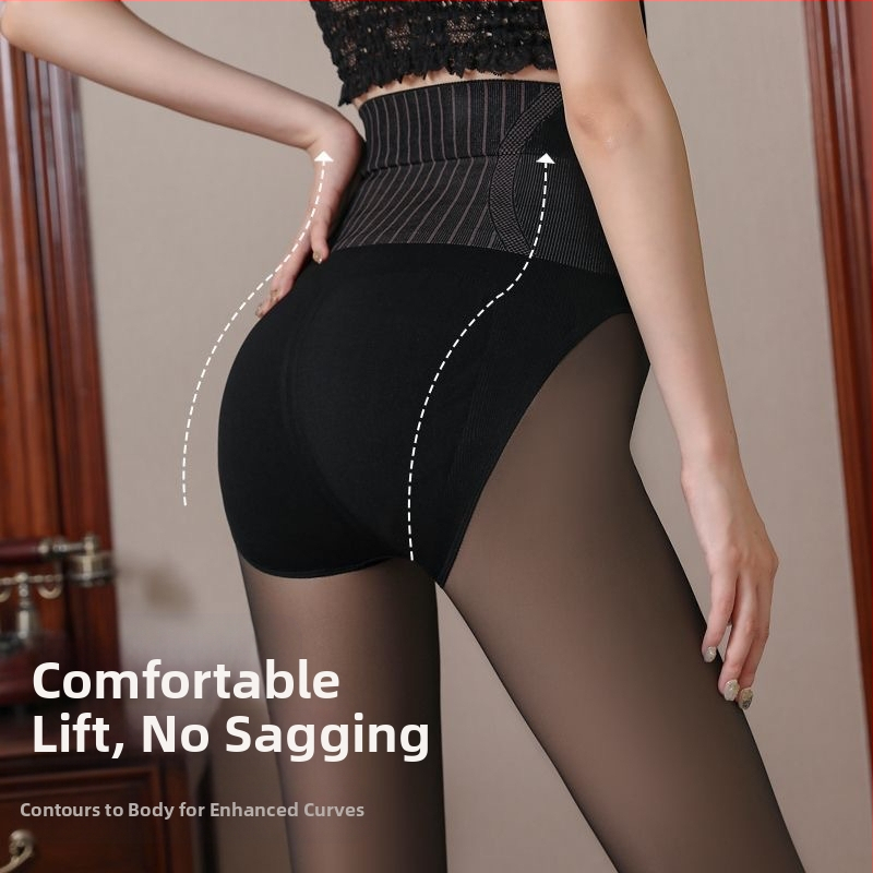 Θερμικά ολόσωμα παντελόνια, επένδυση φλίς, παχύ 201-250 γρ/m², χωρίς ραφές, γυναίκες