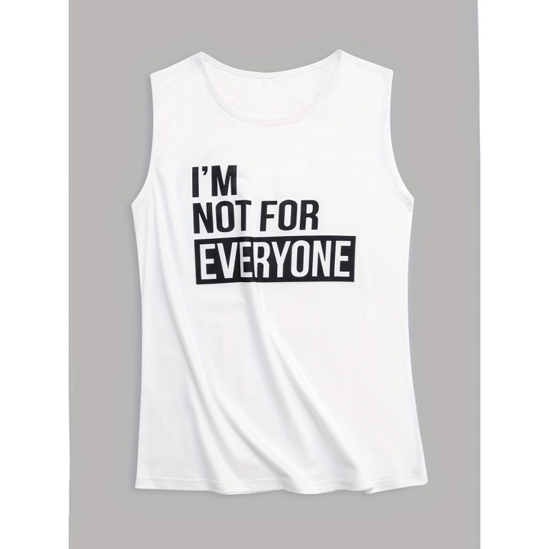 Γυναικεία εκτυπωμένη μπλούζα χωρίς μανίκια, ύφασμα modal, περιεκτικότητα πολυεστέρα κάτω από 30%, Άνοιξη 2023