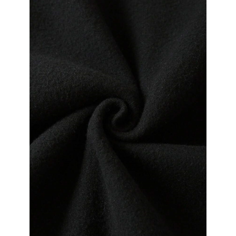 Hanorac damă cu glugă din poliester, croială lejeră, lungime standard, mâneci lungi, stil casual japonez/coreean