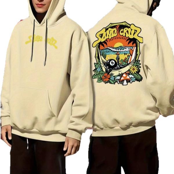 Džemperis su gobtuvu, kengūrų kišenė, poliesteris 96%+, spauda, plonas kirpimas, ilgos rankovės