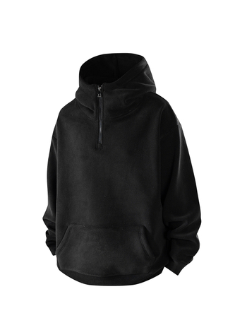 Vyrinis gobtuvinis megztinis su užtrauktuku, Aurora fleece audinys, 510 g/m², 94% poliesteris, šoninės kišenės, rudens–žiemos sezonas