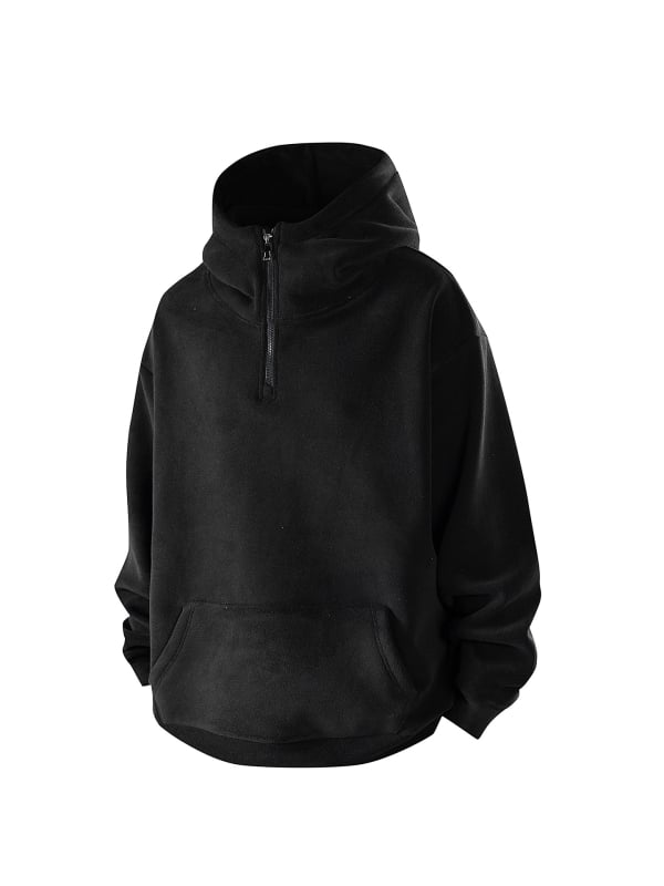 Vyrinis gobtuvinis megztinis su užtrauktuku, Aurora fleece audinys, 510 g/m², 94% poliesteris, šoninės kišenės, rudens–žiemos sezonas