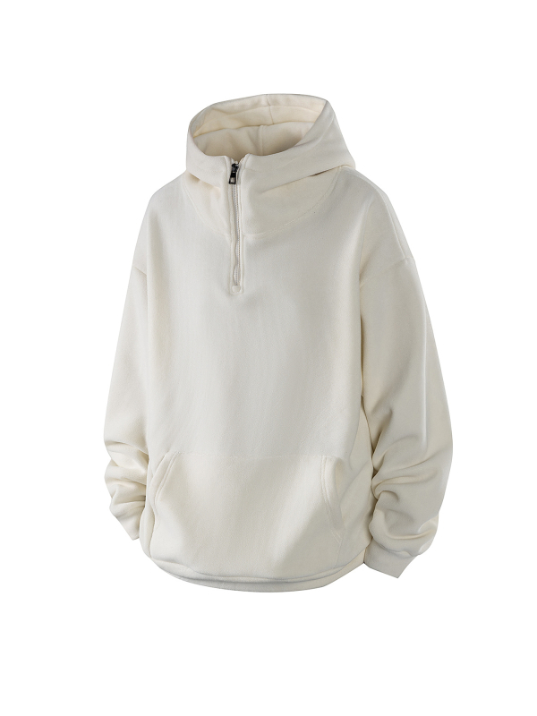 Vyrinis gobtuvinis megztinis su užtrauktuku, Aurora fleece audinys, 510 g/m², 94% poliesteris, šoninės kišenės, rudens–žiemos sezonas