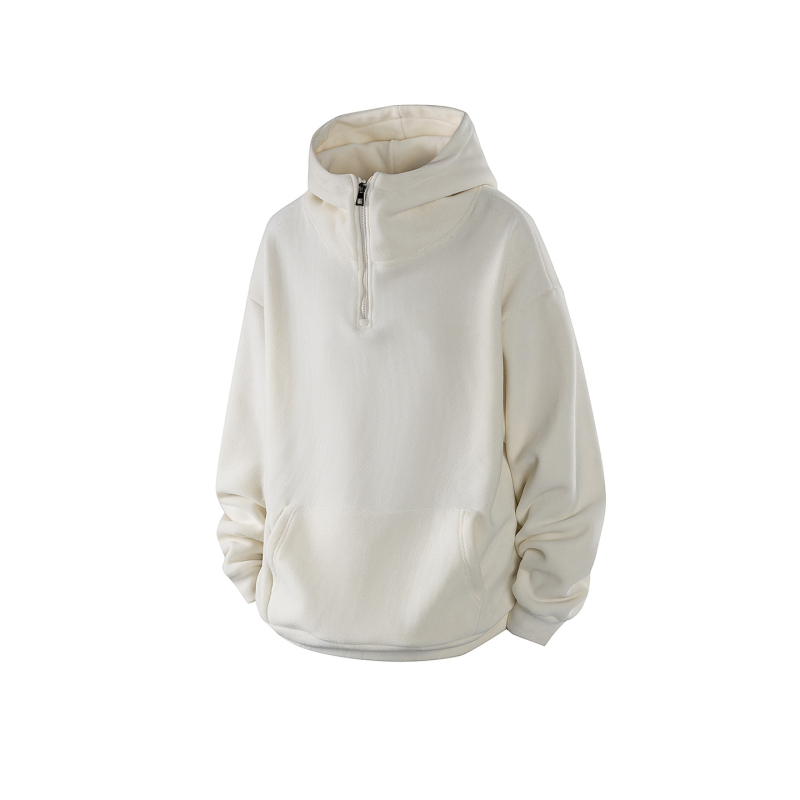 Vyrinis gobtuvinis megztinis su užtrauktuku, Aurora fleece audinys, 510 g/m², 94% poliesteris, šoninės kišenės, rudens–žiemos sezonas