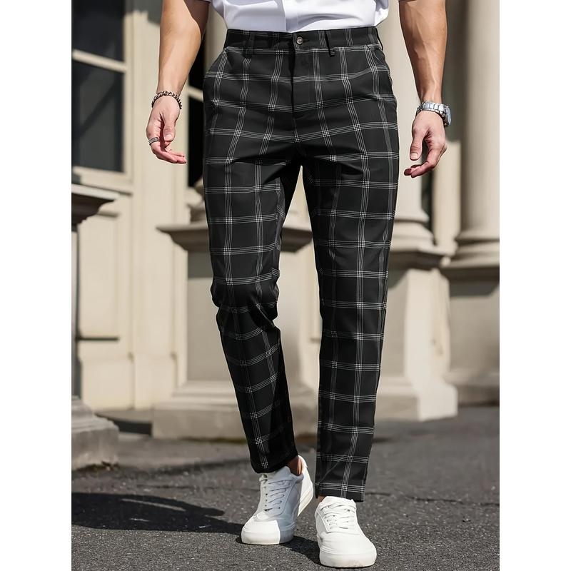 Slim-Fit мъжки костюм от Corduroy-лен плат, еднобутонна предна част, едноцветен модел, пролет