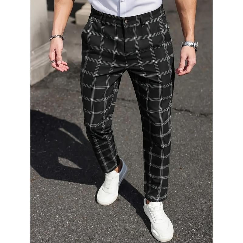 Slim-Fit мъжки костюм от Corduroy-лен плат, еднобутонна предна част, едноцветен модел, пролет