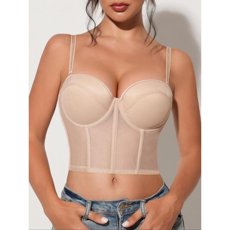 Krūšturu komplekts ar push-up efektu, trijstūra formas kausi, vidēji veidoti kausi, oderējums: spandeks