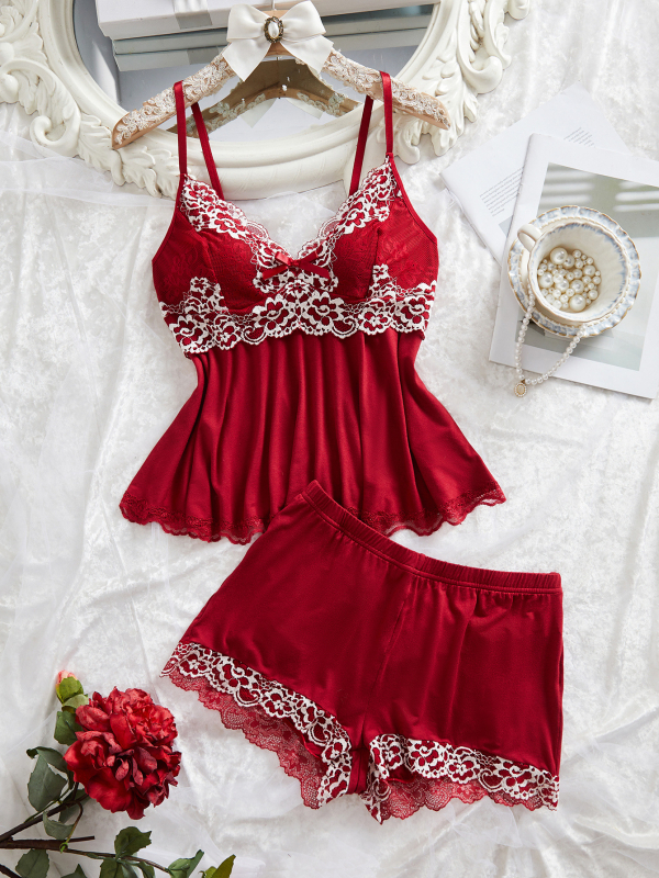 Dreamdarling комплект нощно облекло с дантела и презрамки, прозрачен, полиестер, 80–90% полиестер, за жени, модел 8085591